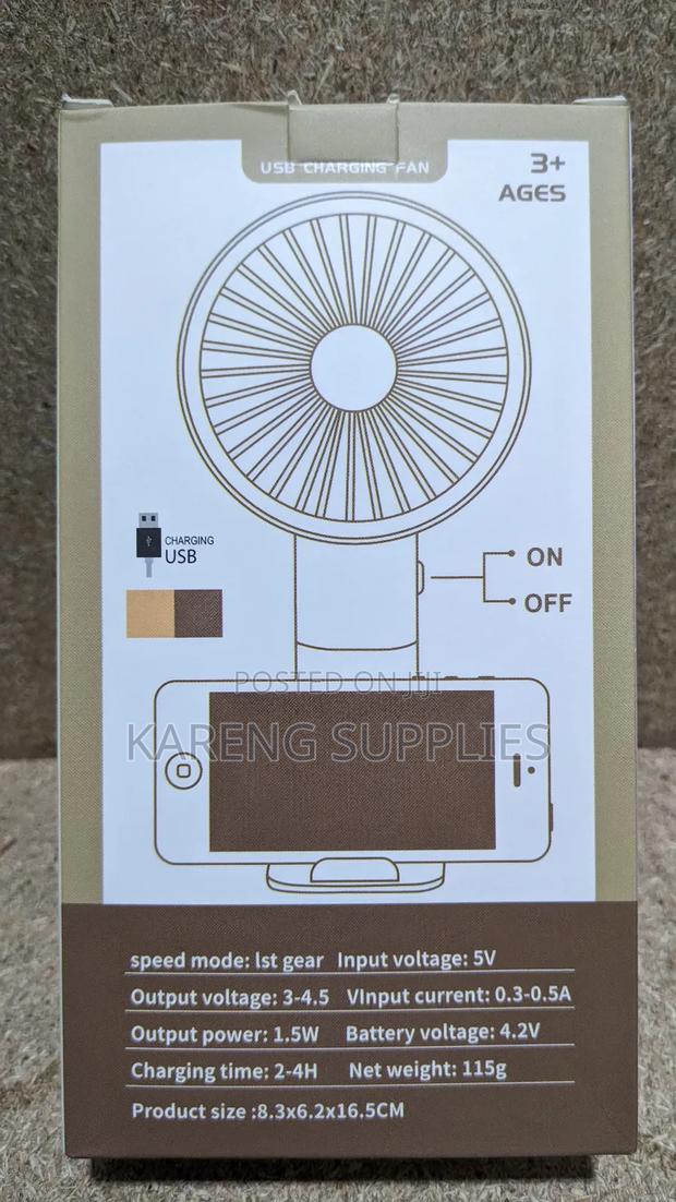 Handheld Mini Fan - thumbnail 4