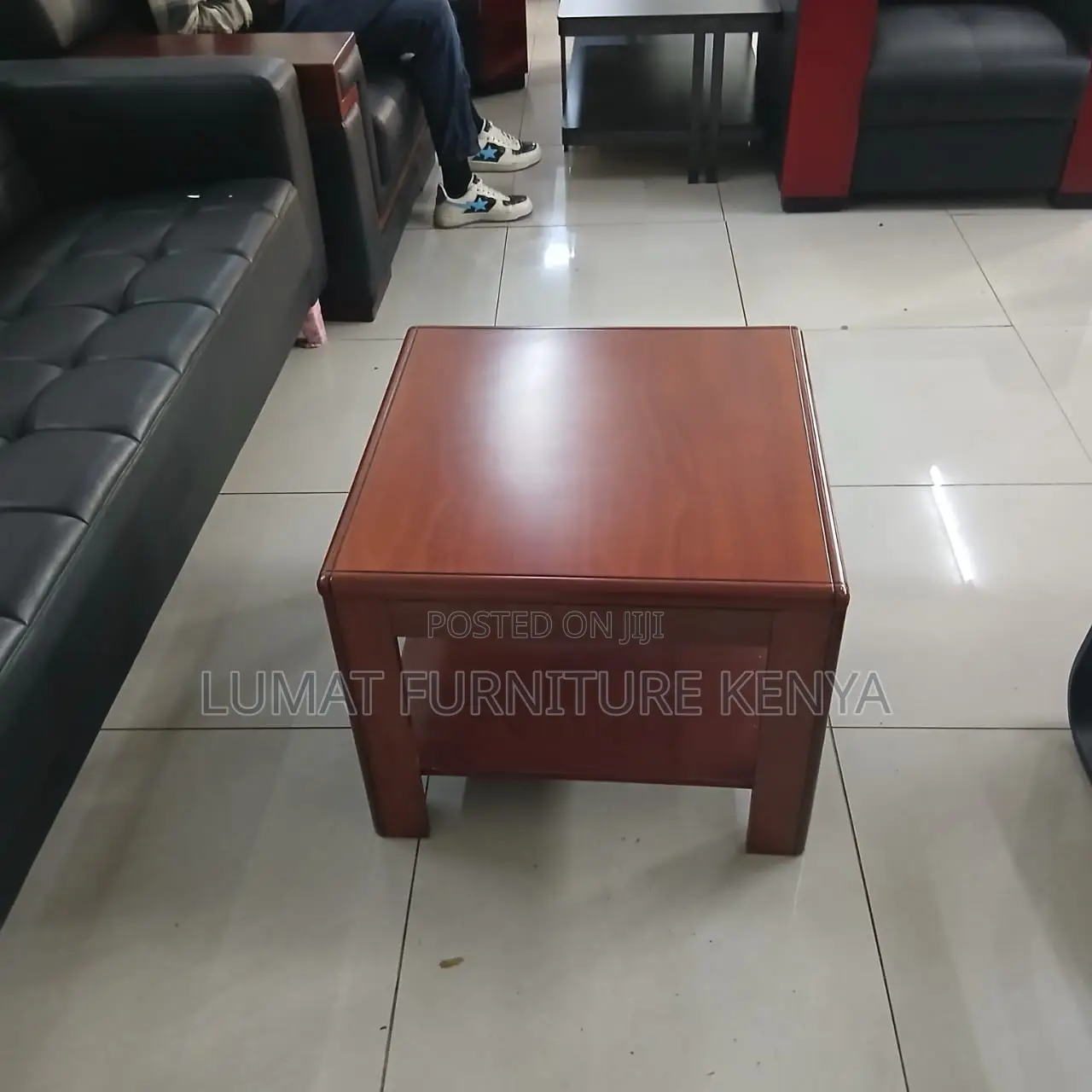 Office Mahogany Modern Coffee Table
