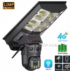 V380 Pro Solar Street Light Camera.