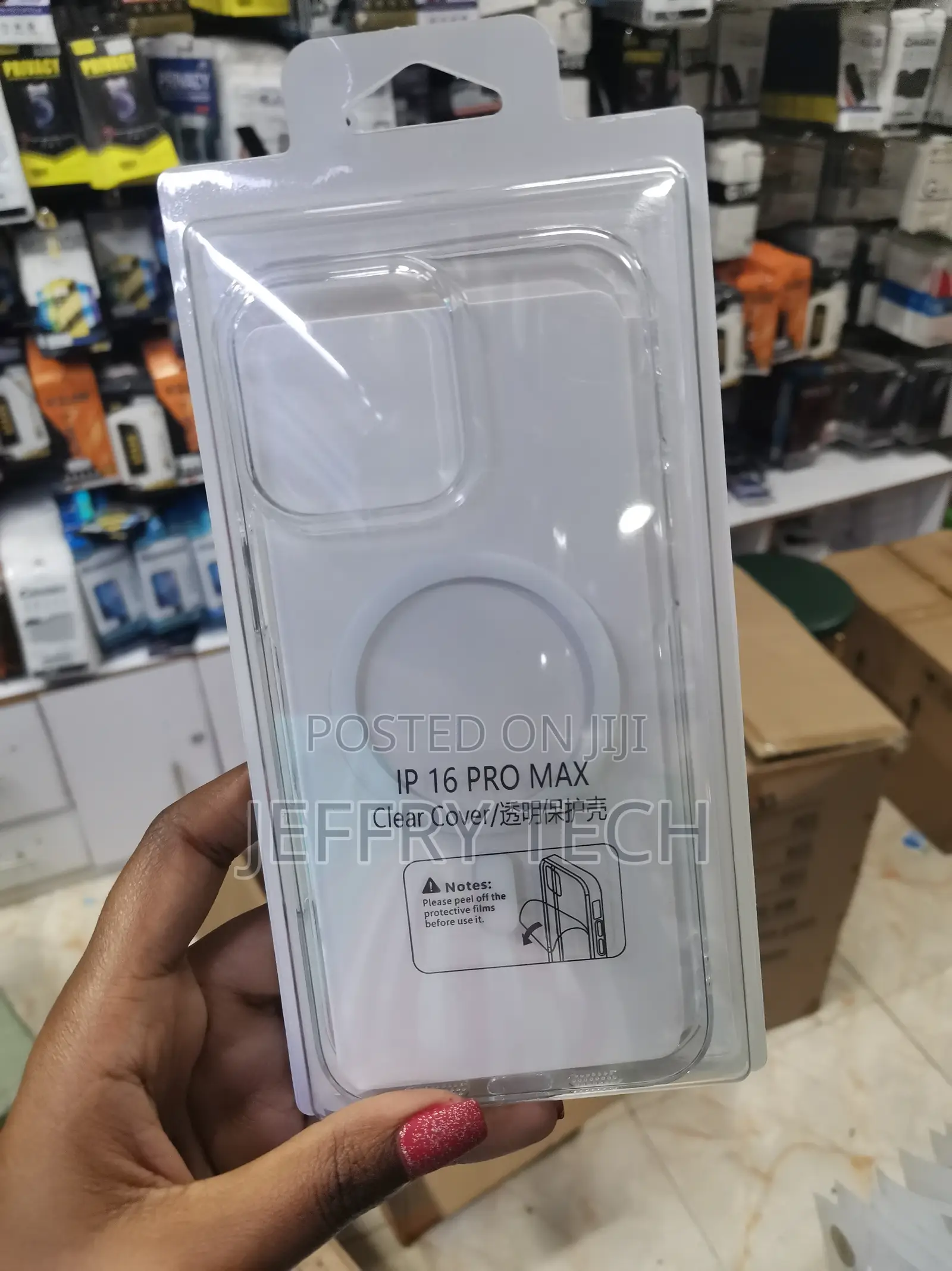 Caseco iPhone 16 Pro Max Clear Case With Magsafe