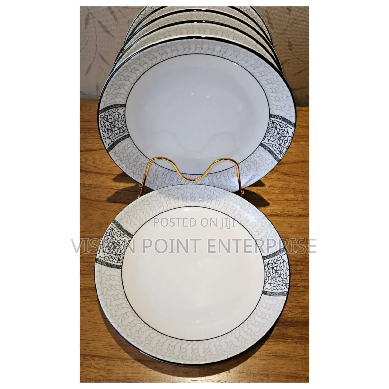 Grey Patches Dinner Set,Grey Patches Set