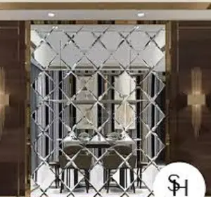 Diamond Shape Wall Mirrors