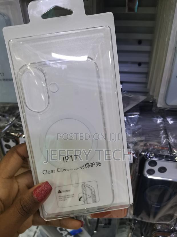 Canial Apple iPhone 17 Clear Case Compatible With Magsafe