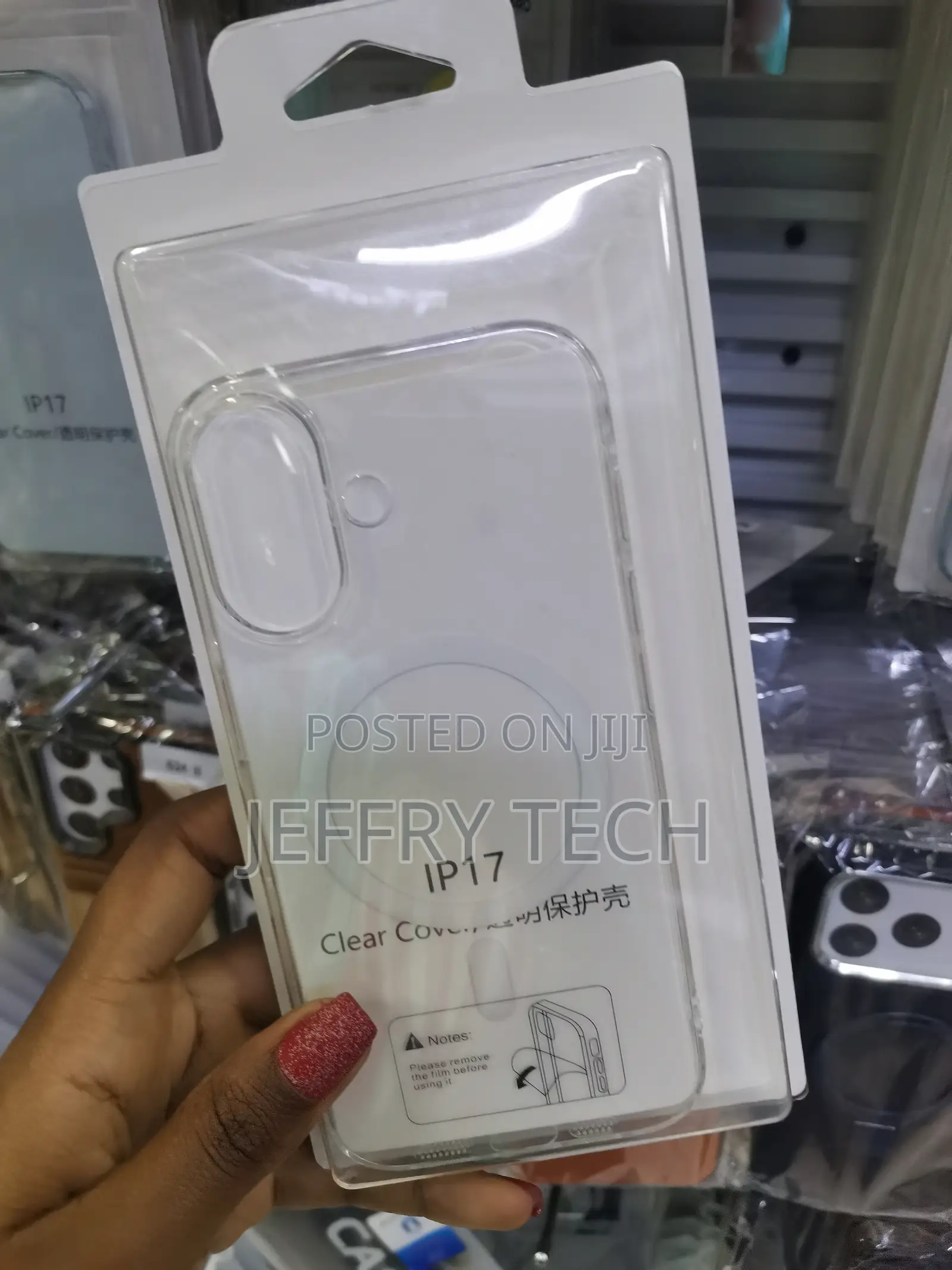 Canial Apple iPhone 17 Clear Case Compatible With Magsafe