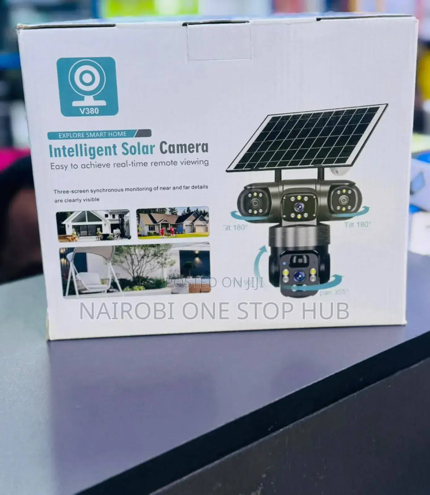 V380 Intelligent Solar Camera.