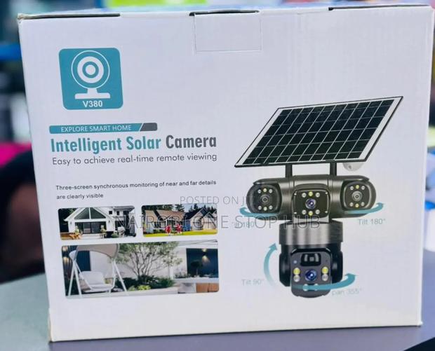 V380 Intelligent Solar Camera. 4g Simcard - main view