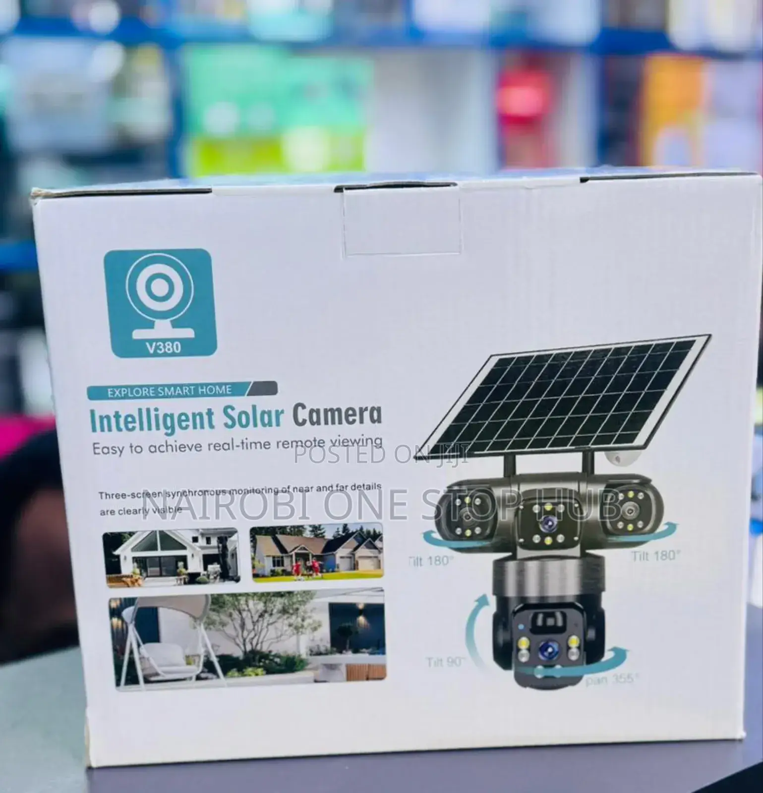 Intelligent Solar Camera 4g Simcard