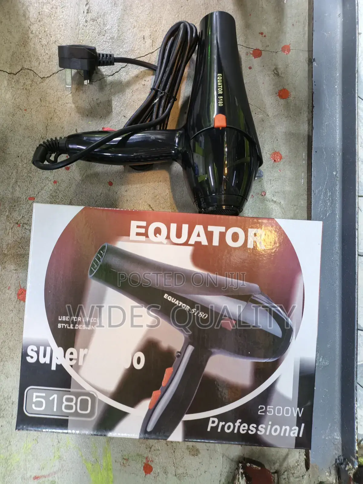 Equator 5180 Superturbo Professional Hair Dryer.