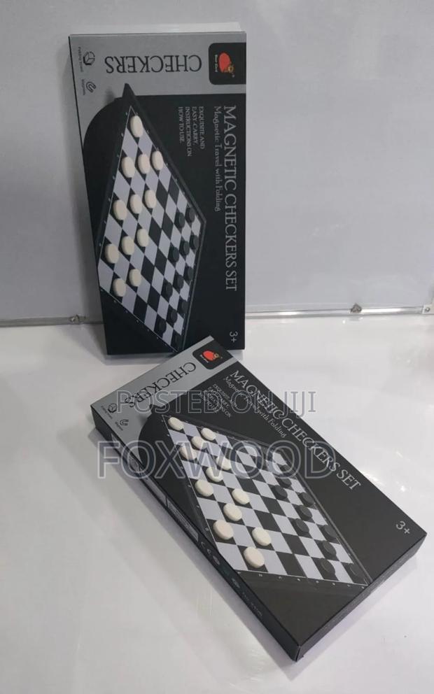 Magnetic Checkers Set. - thumbnail 3