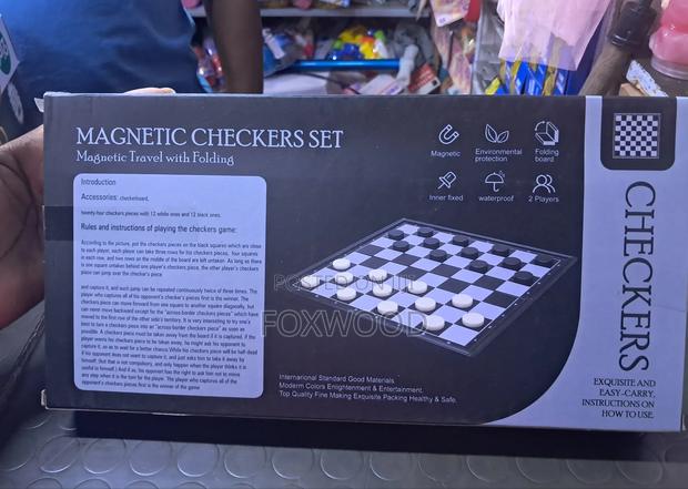 Magnetic Checkers Set. - thumbnail 5