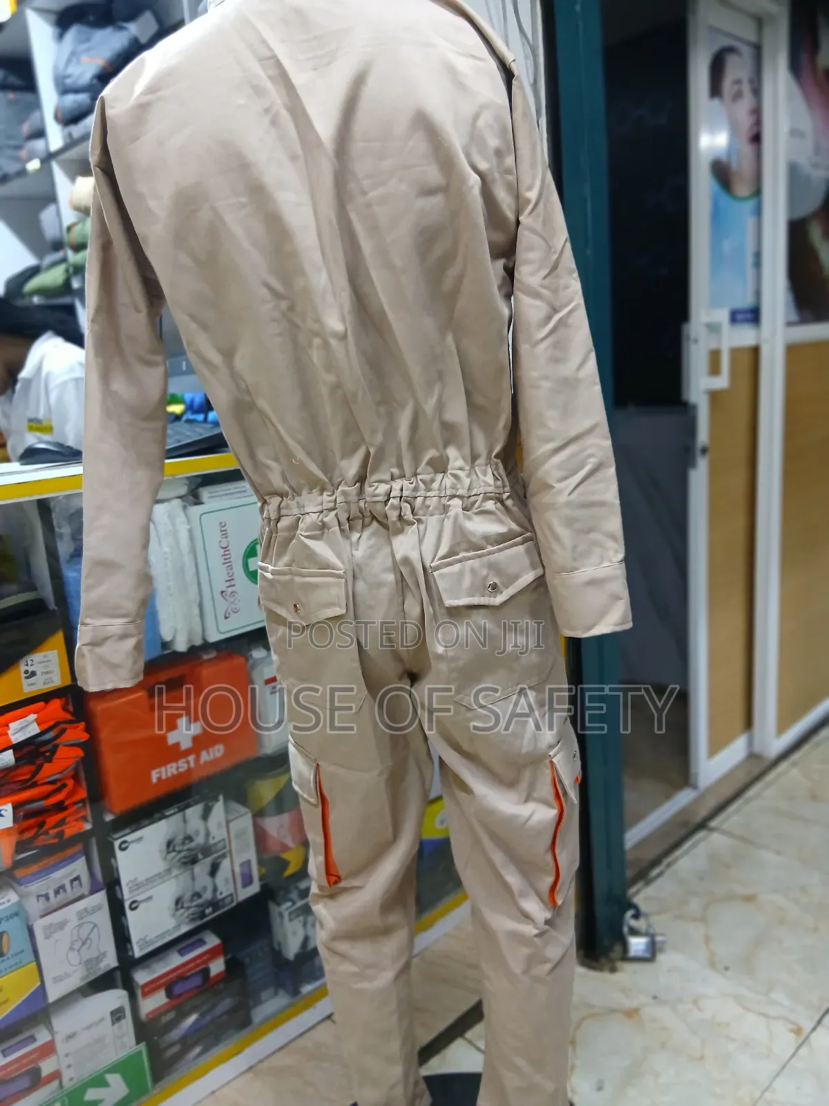 Bright Now Safety Cargo-Style Overall
