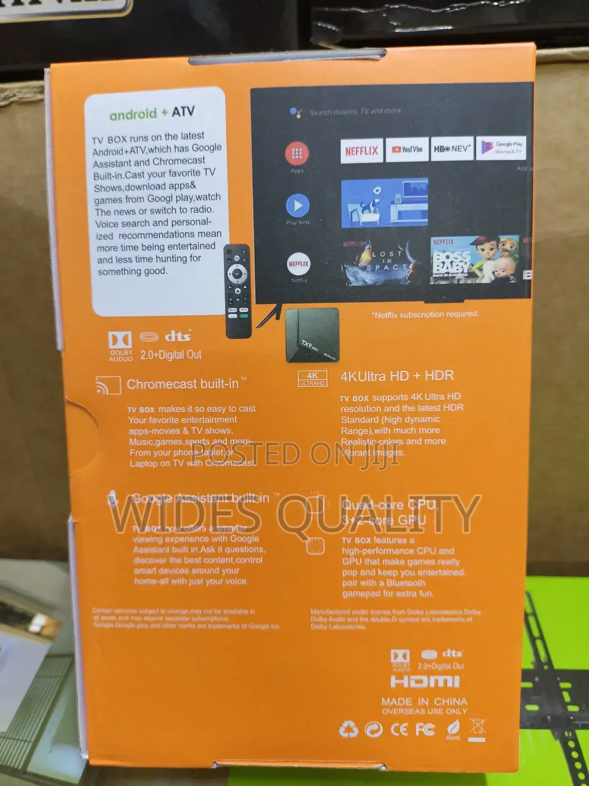 Tx9 Pro Android Tv Box.