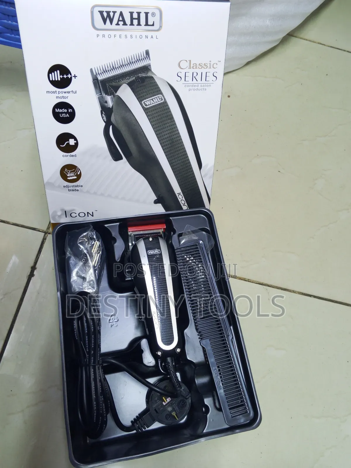 Wahl Corded Clipper/Icon Shaving Machine
