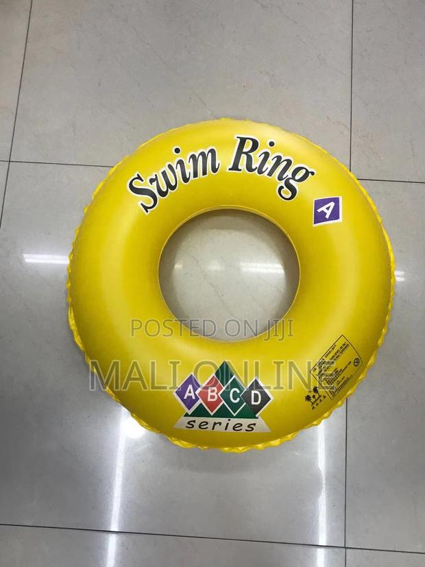 Abc-d Inflatable Swim Ring Float Heavy-duty Pvc Pool Safety Tube