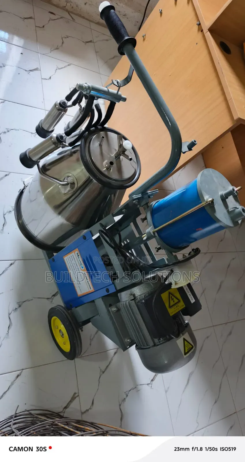 Farm Grade Single Bucket Milking Unit