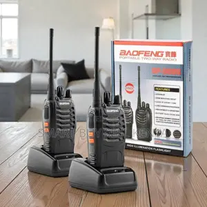 Baofeng Bf-888s 3-5km Long Range 16ch Rechargeable Walkie Talkie 2pcs
