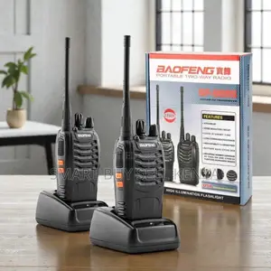 Baofeng Bf-888s 16 Channel 3-5km Portable Security Radio Call- Pair