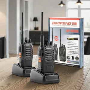 Long Range 3-5km Baofeng Bf-888s Rechargeable Walkie Talkie Radio 2pcs