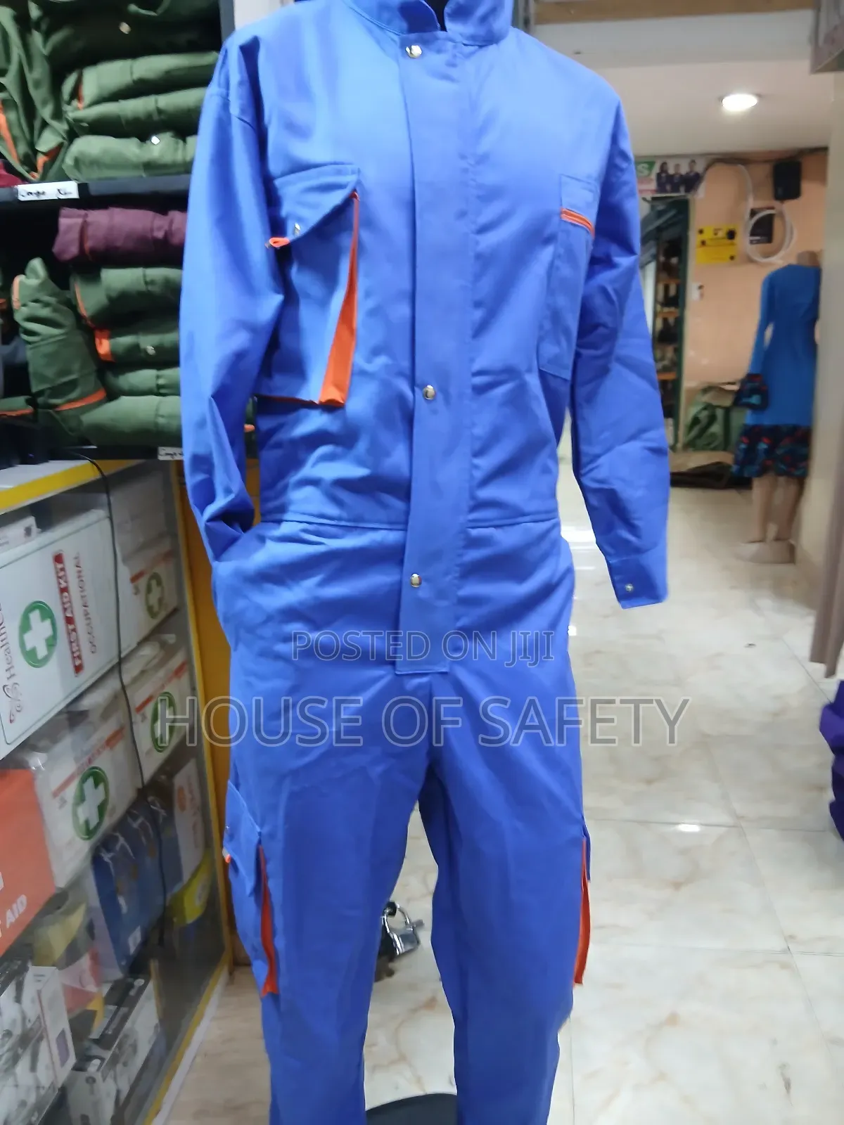Overall With Elastic Back Reducing the Need for Belt