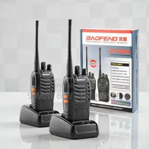 Baofeng Bf-888s Long Range Handheld Communication Radio 2pcs