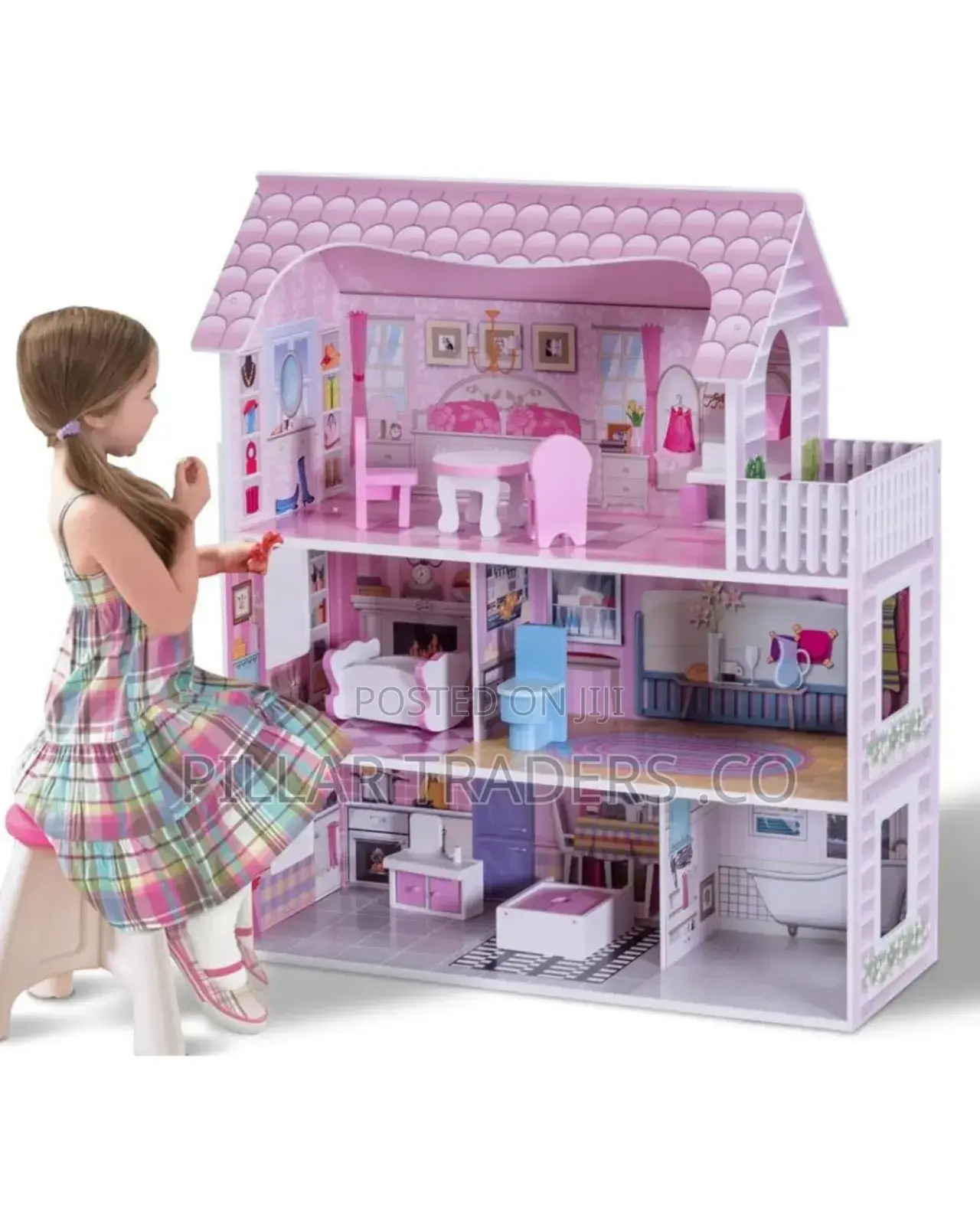 Kids Doll's House 197pcs Set