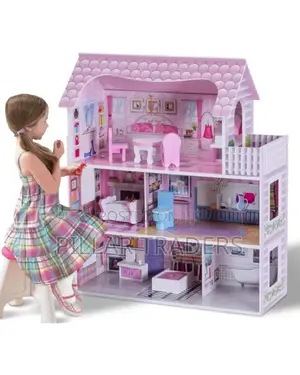 Kids Doll's House 197pcs Set