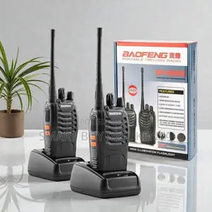 Baofeng Bf-888s Walkie Talkie Radio 16 Channels 5km Range Pair