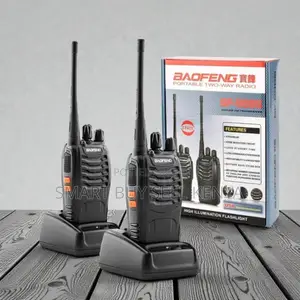 Baofeng Bf-888s 2-Way Radio Walkie Talkie 16 Channels 5km Range 2pcs