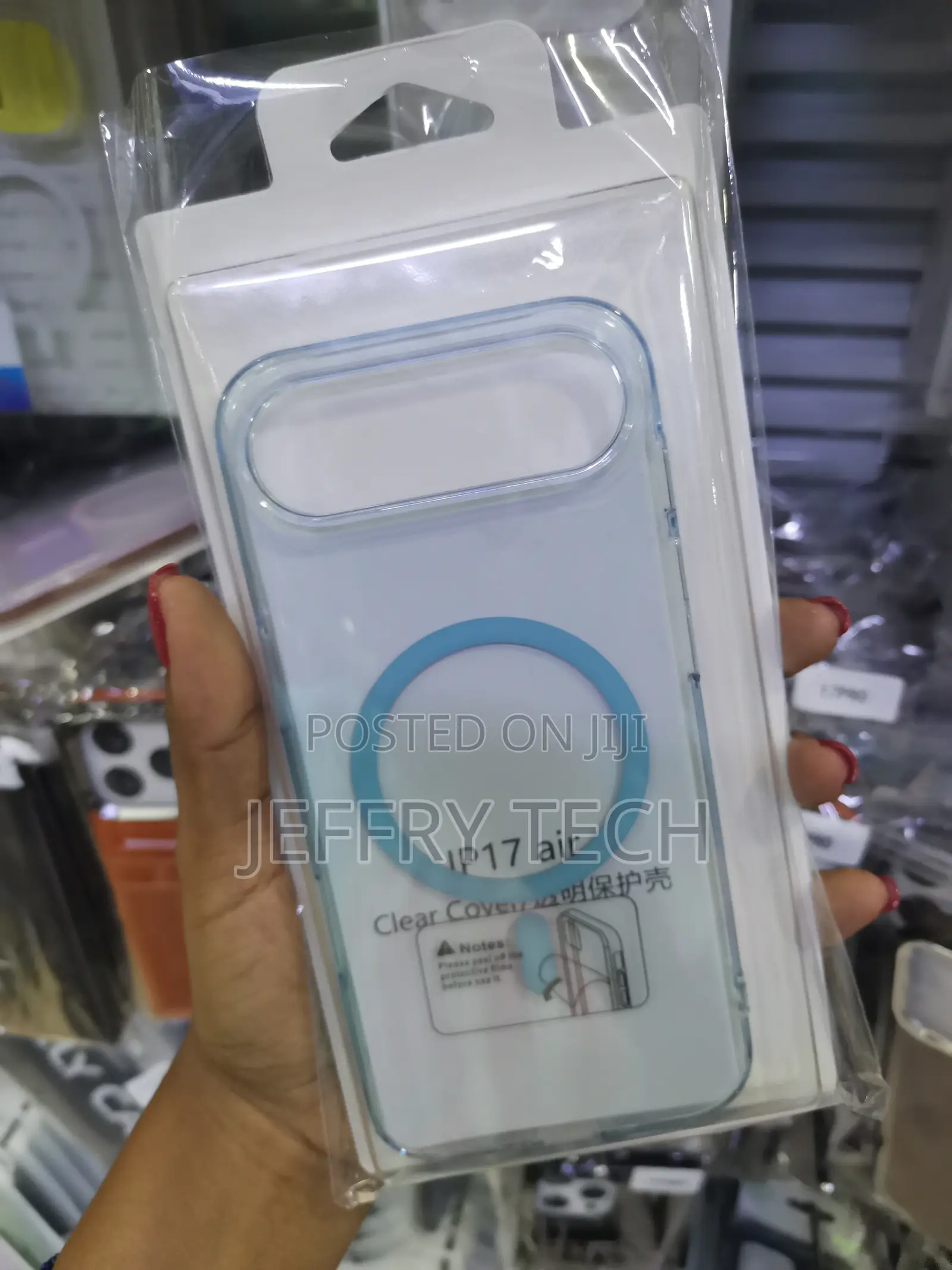 Stash iPhone 17 Air Magsafge Scratch-Resistant Back Cover,Clear