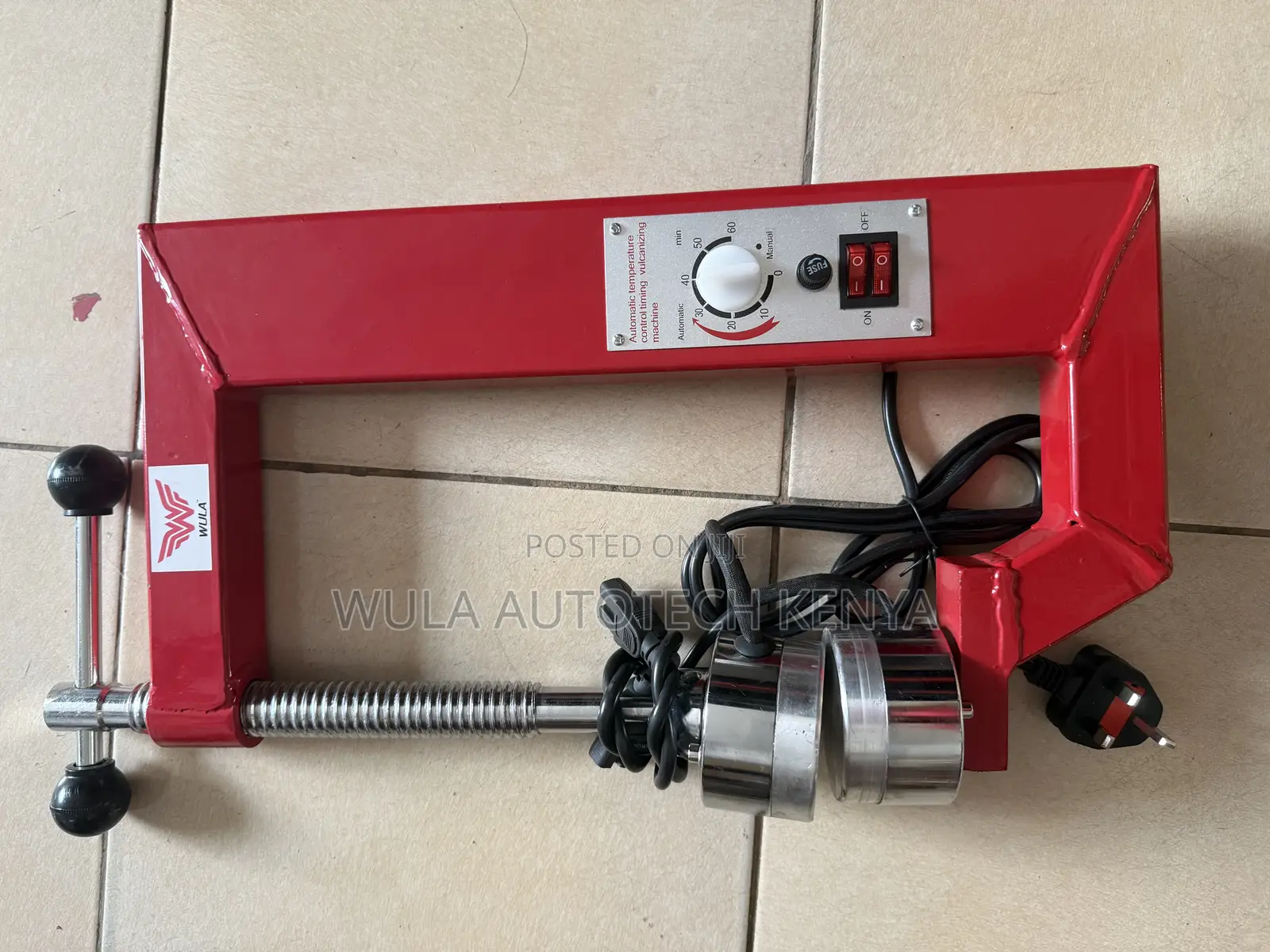 Automatic Temperature Small Vulcanizing Machine (Double Sided
