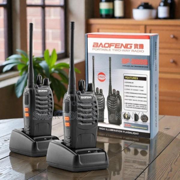 Baofeng Bf-888s 5km Range 2-Way Radio Walkie Talkie Portable - Pair