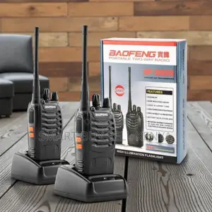 Baofeng Bf-888s Walkie Talkie Radio Calls 2pcs Durable 3-5km Range Set