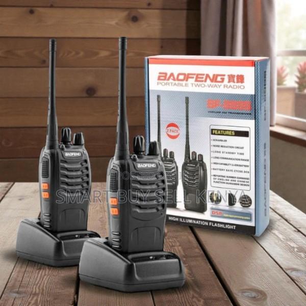 Bf-888s Walkie Talkie Radio Calls 2 PCS High Quality 3-5km Range Kit