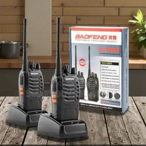 Baofeng Walkie Talkie Radio Calls 2 Pieces Premium 3-5km Range Device