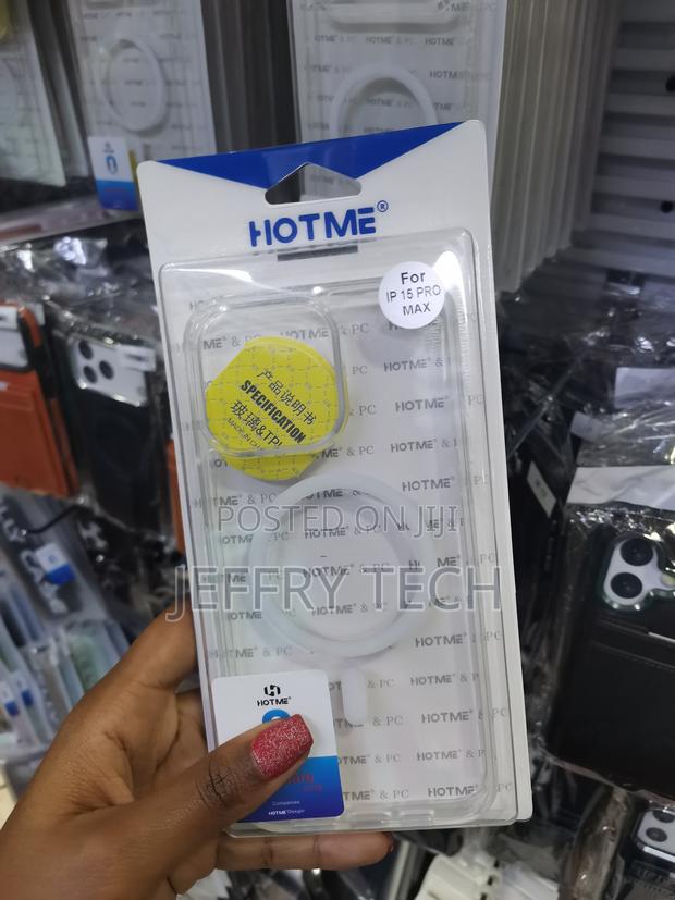 Nimfa Apple iPhone 15 Pro Max Clear Case With Magsafe - main view