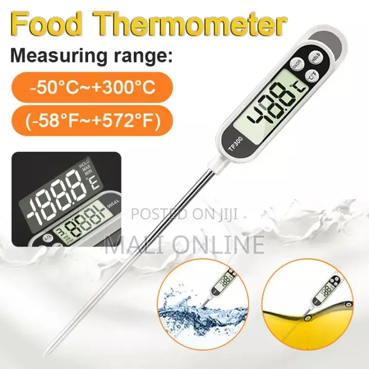 Digital Kitchen Food Thermometer Tp300 Probe Thermometer