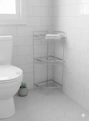Triangle Shelve 3 Layer Silver