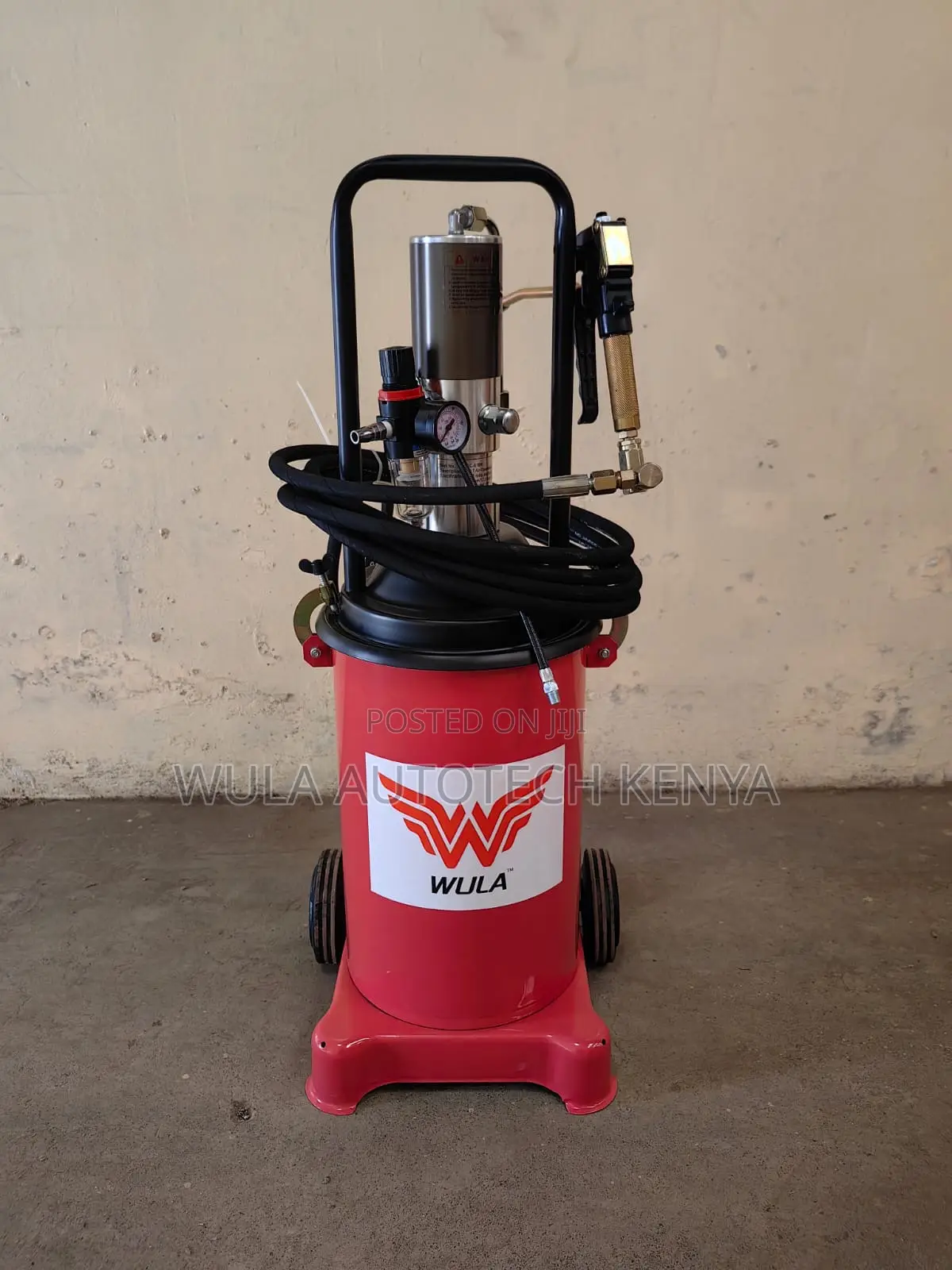 50:1 Portable Air-Operated Grease Pump Machine