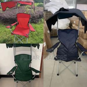 Camping Chairs With Top Cover and Cup Holder. - main view