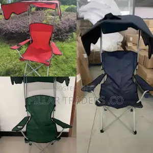 Camping Chairs With Top Cover and Cup Holder.