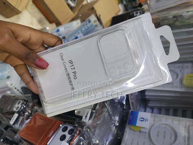 Acteso Apple iPhone 17 Pro Max Clear Tpu Hard Pc Case - thumbnail 3