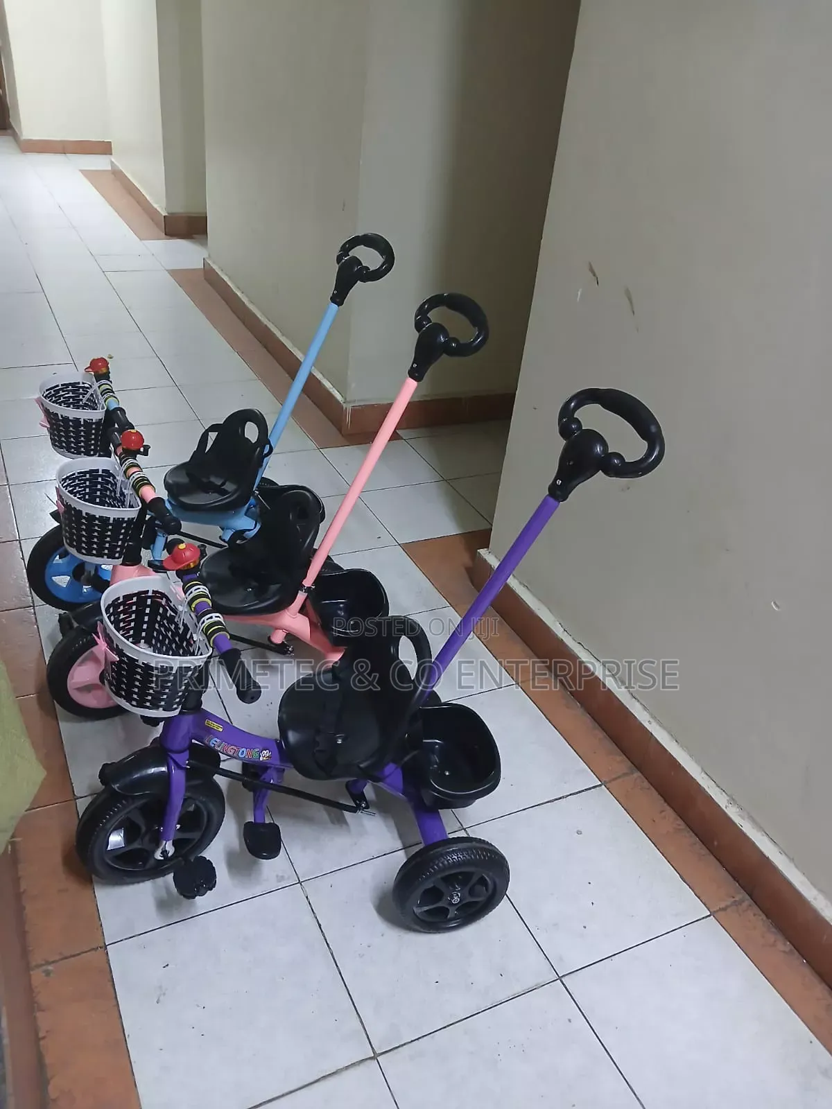 Tricycle With Push Handle Available ""*