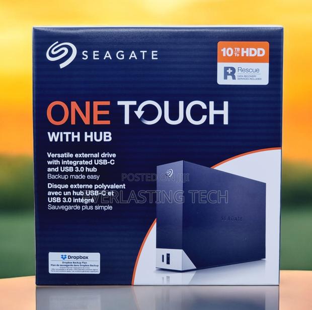Seagate One Touch Hub 10tb External Hard Drive HDD . - thumbnail 3