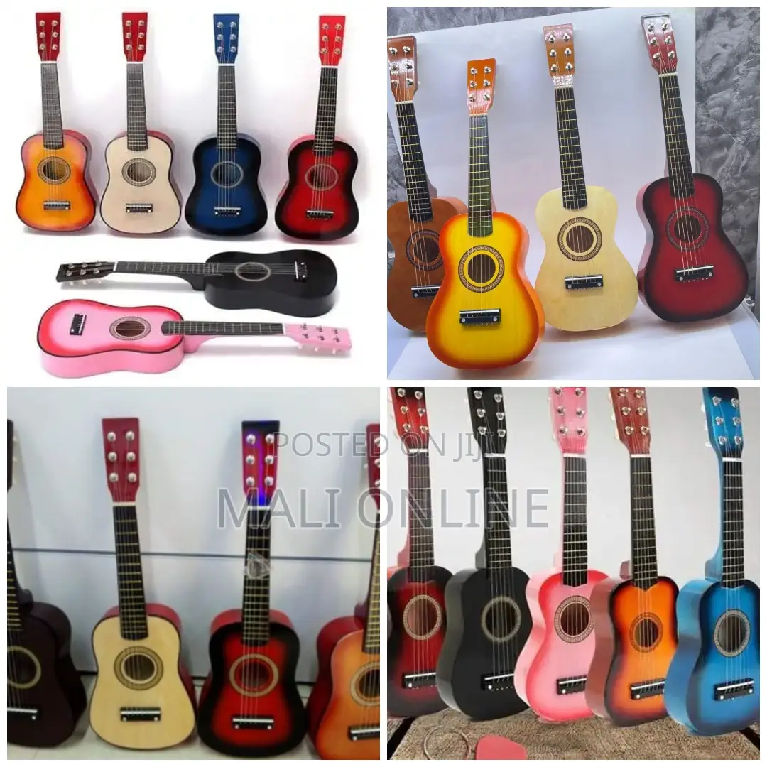 23-Inch Kids Acoustic Guitar 6-String Beginner Learning Guitar