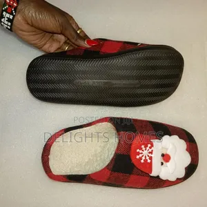 Christmas Themed Warm Indoors Shoes _re
