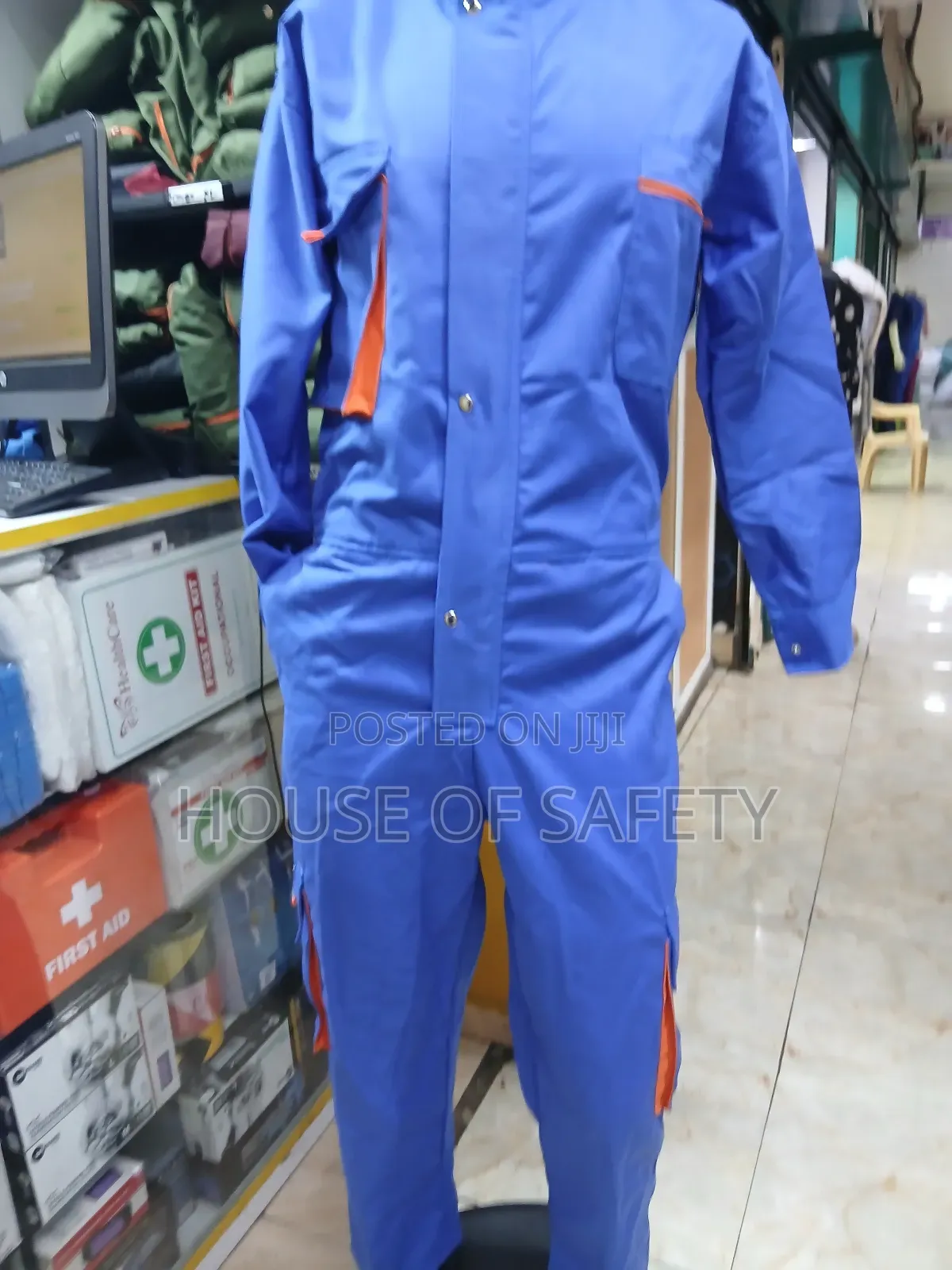 Buttons Running Safety Overall