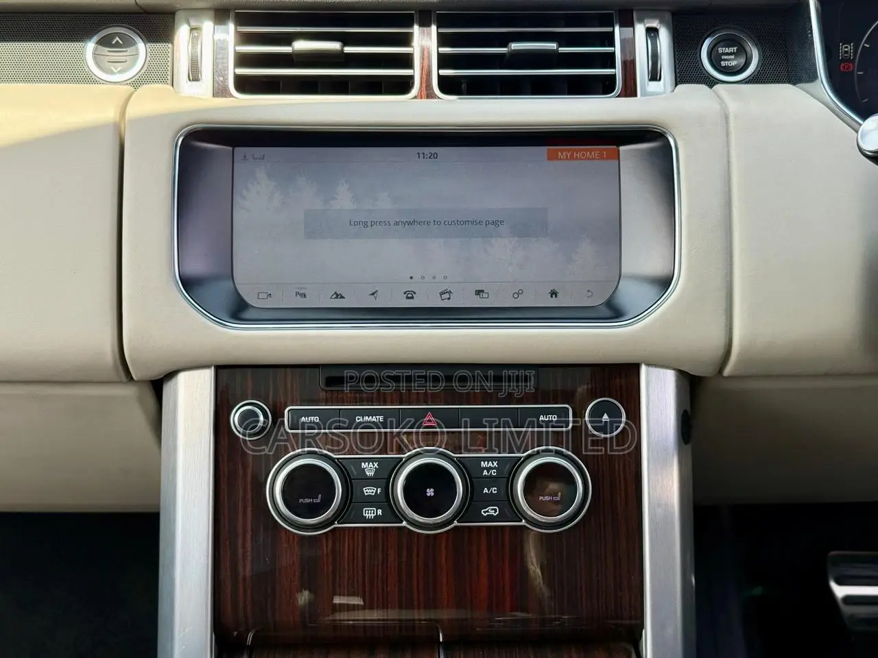 Land Rover Range Rover Vogue 2018 Black