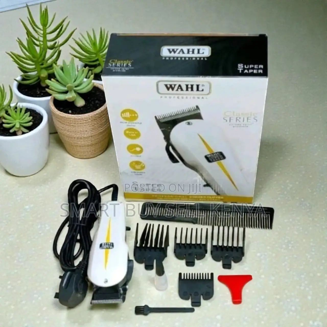 Powerful V5000 Motor Wahl Super Taper Professional Hair Clipper Kenya