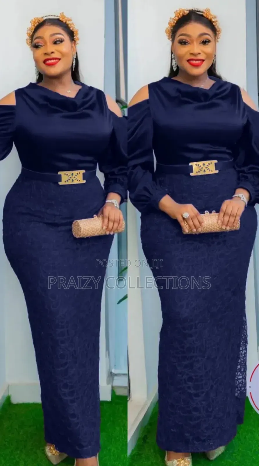 Premium Elegant Lace Maxi Dress