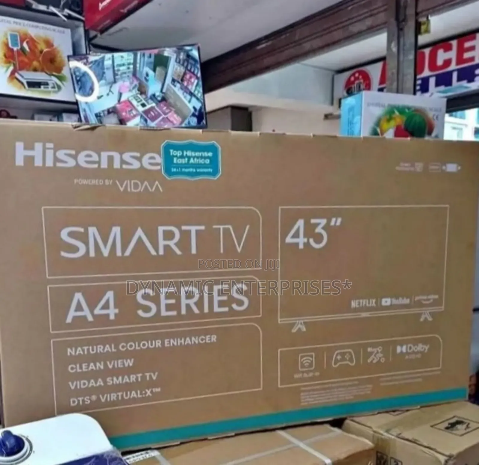 Hisense 43" A4 Series Smart Tv
